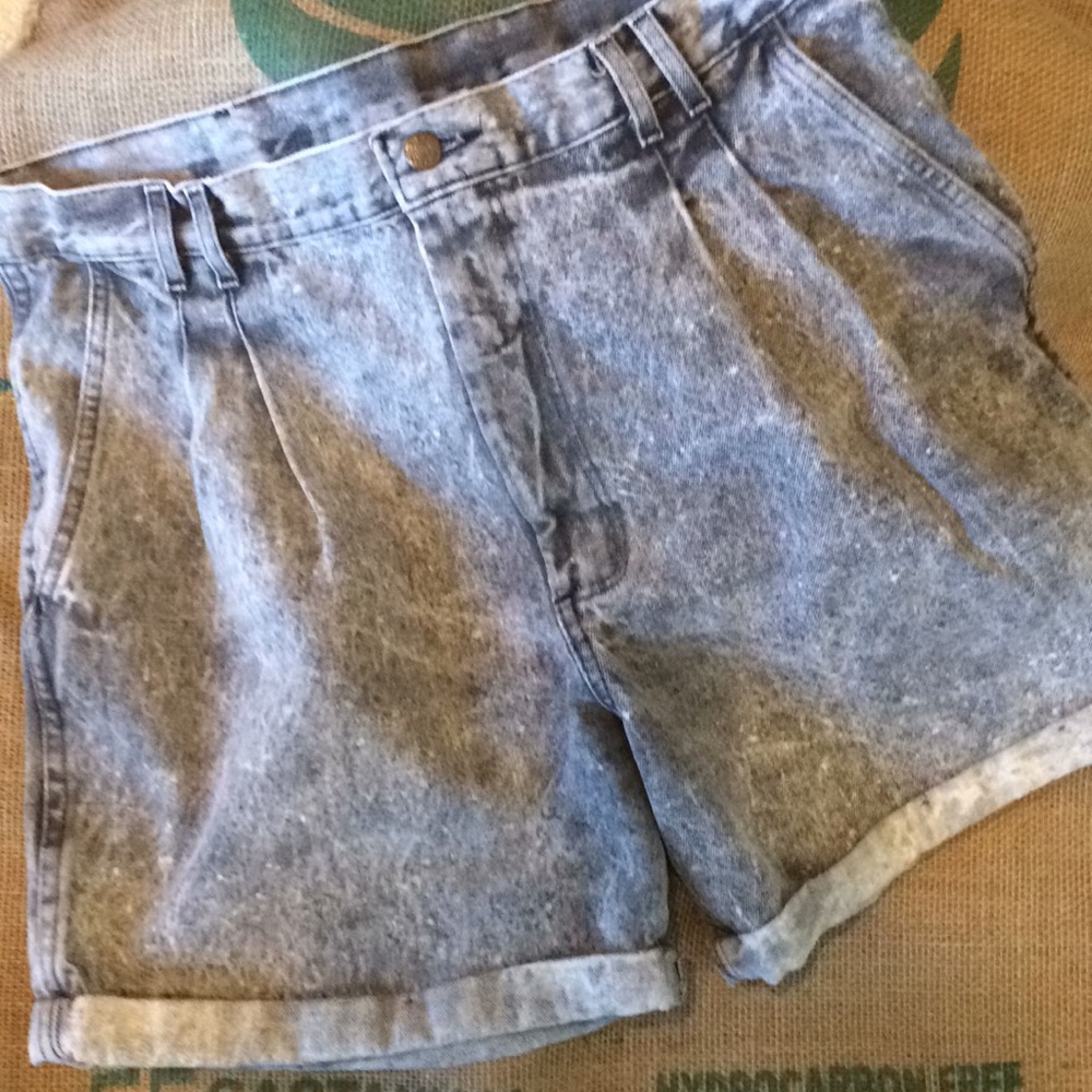 Pierre Cardin Diffusion Rolled Jean Shorts 36”